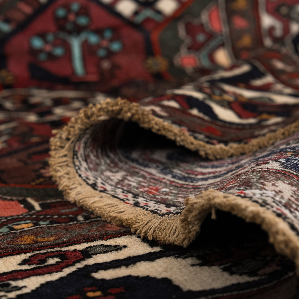 Oriental Red Area Rug