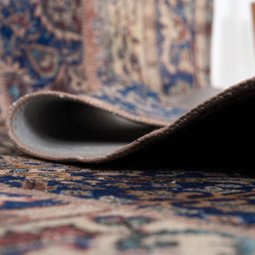 Antiquewashed Blue Area Rug