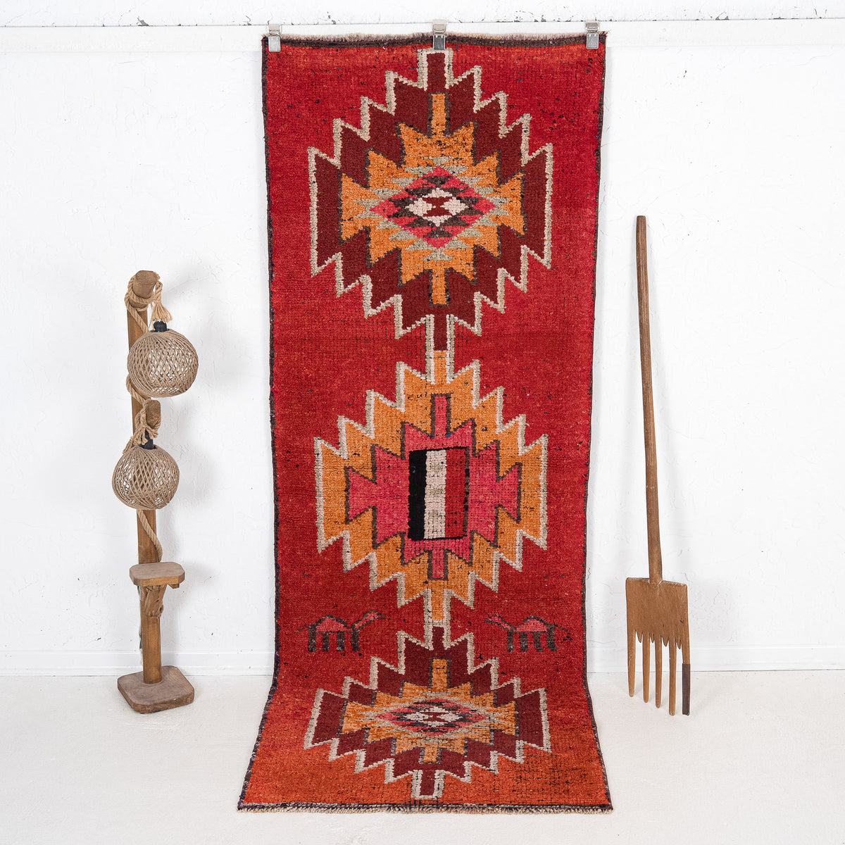 Swanhildina - Vintage Turkish Runner Rug