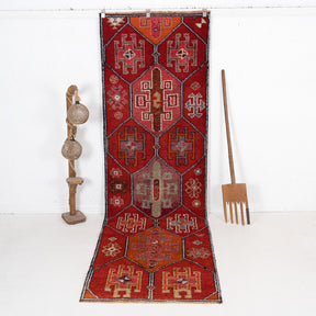 Zitona - Vintage Turkish Runner Rug
