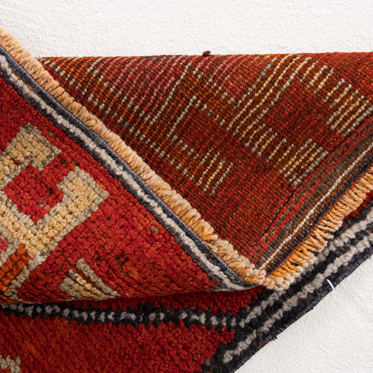 3x11 Red Runner Rug