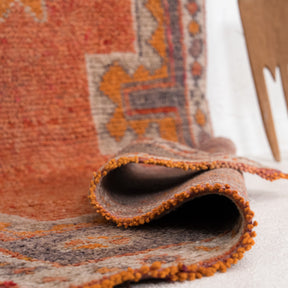 Oriental Orange Runner Rug