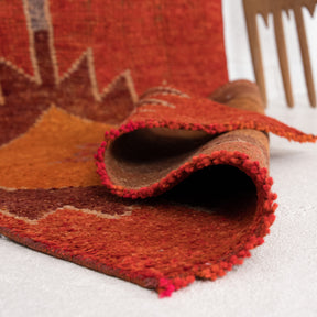 Oriental Orange Runner Rug