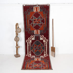 Placidina - Vintage Turkish Runner Rug
