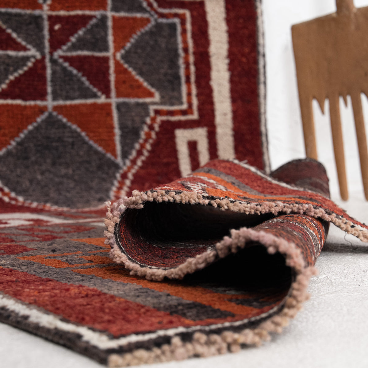 Oriental Purple Runner Rug