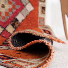 Oriental Orange Runner Rug