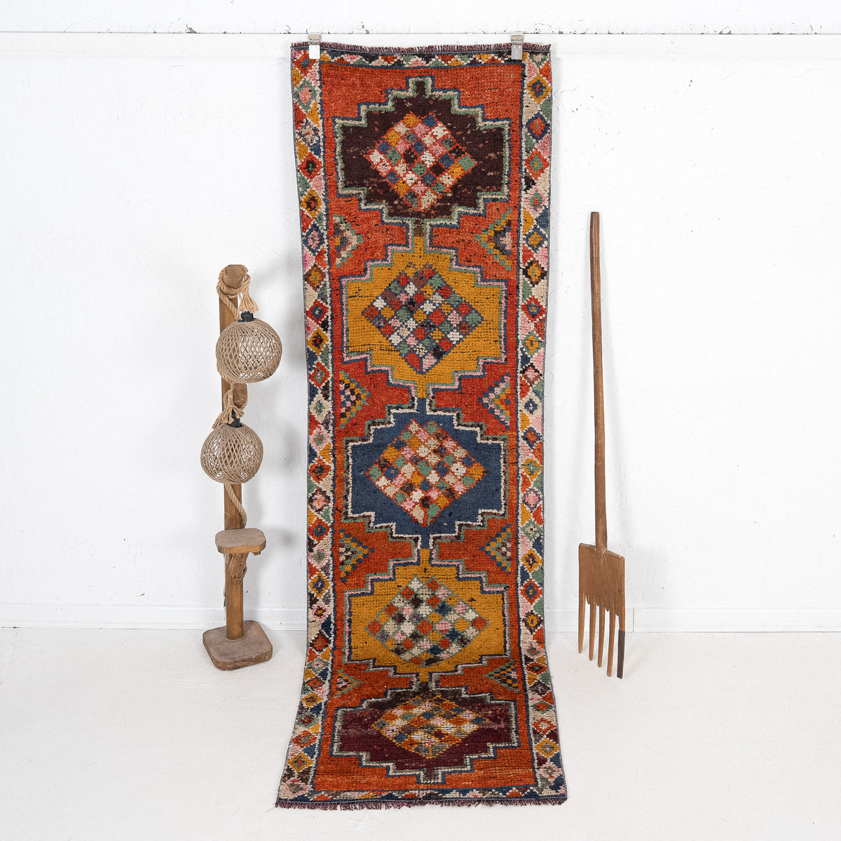 Orsolina - Vintage Turkish Runner Rug