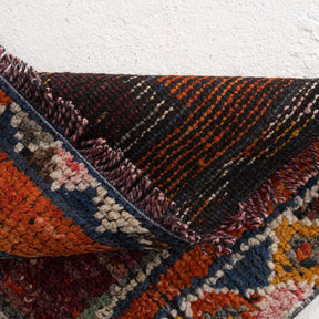 3x9 Orange Runner Rug