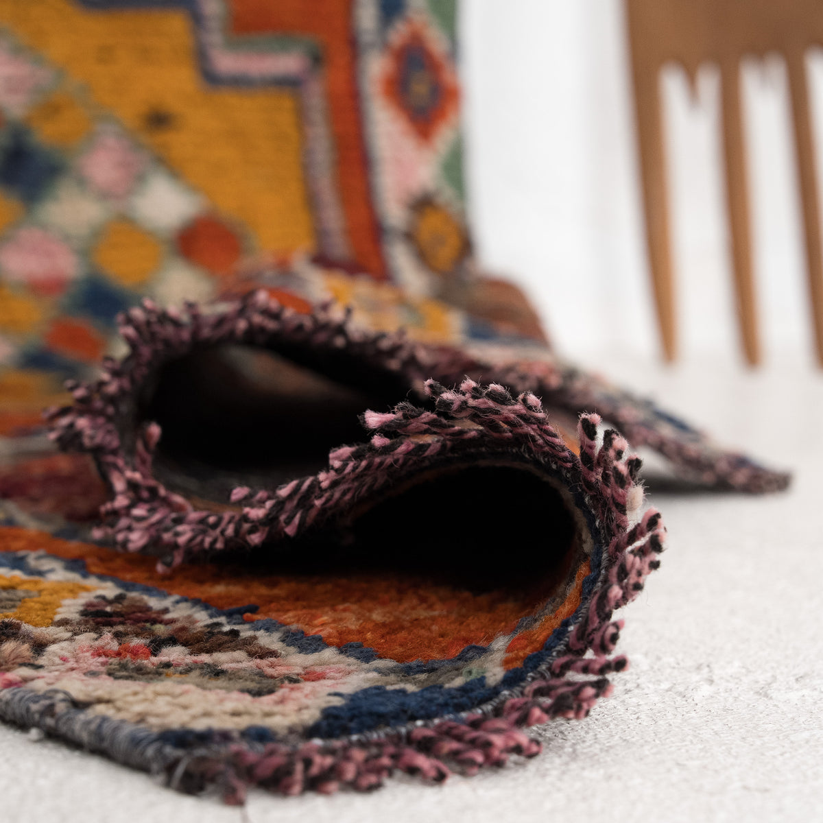 Oriental Orange Runner Rug