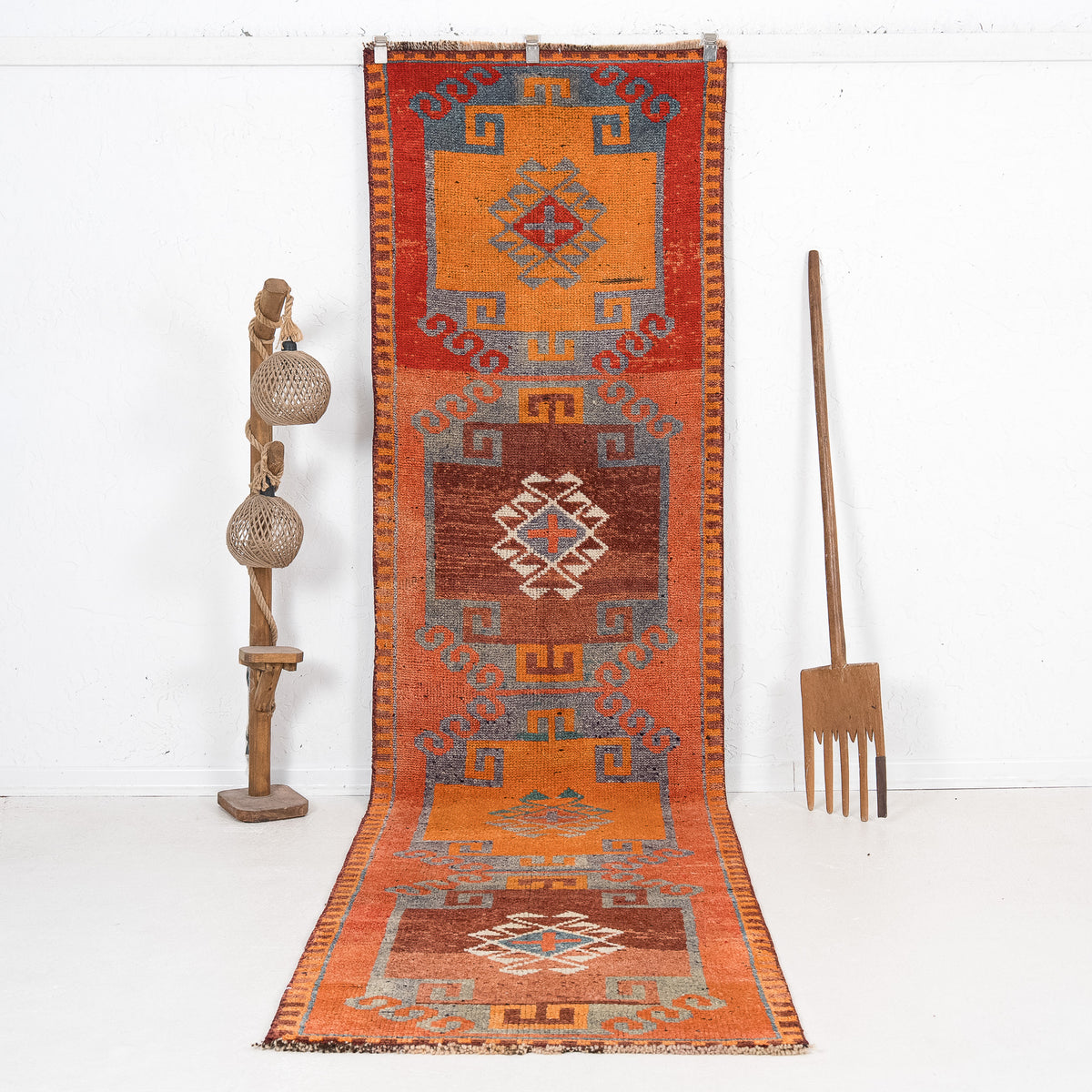 Handmade Turkish Runner Rug