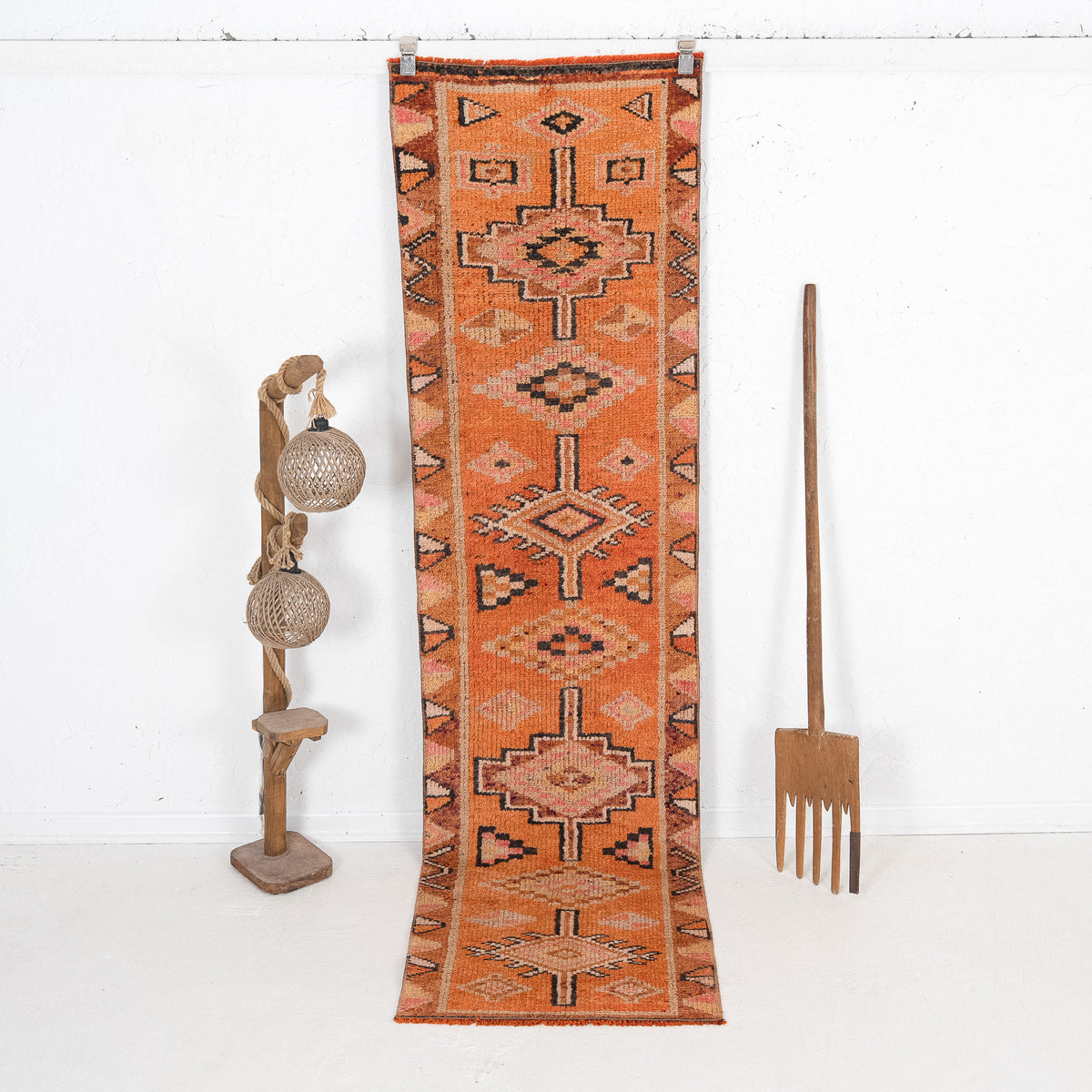 Pannonona - Vintage Turkish Runner Rug