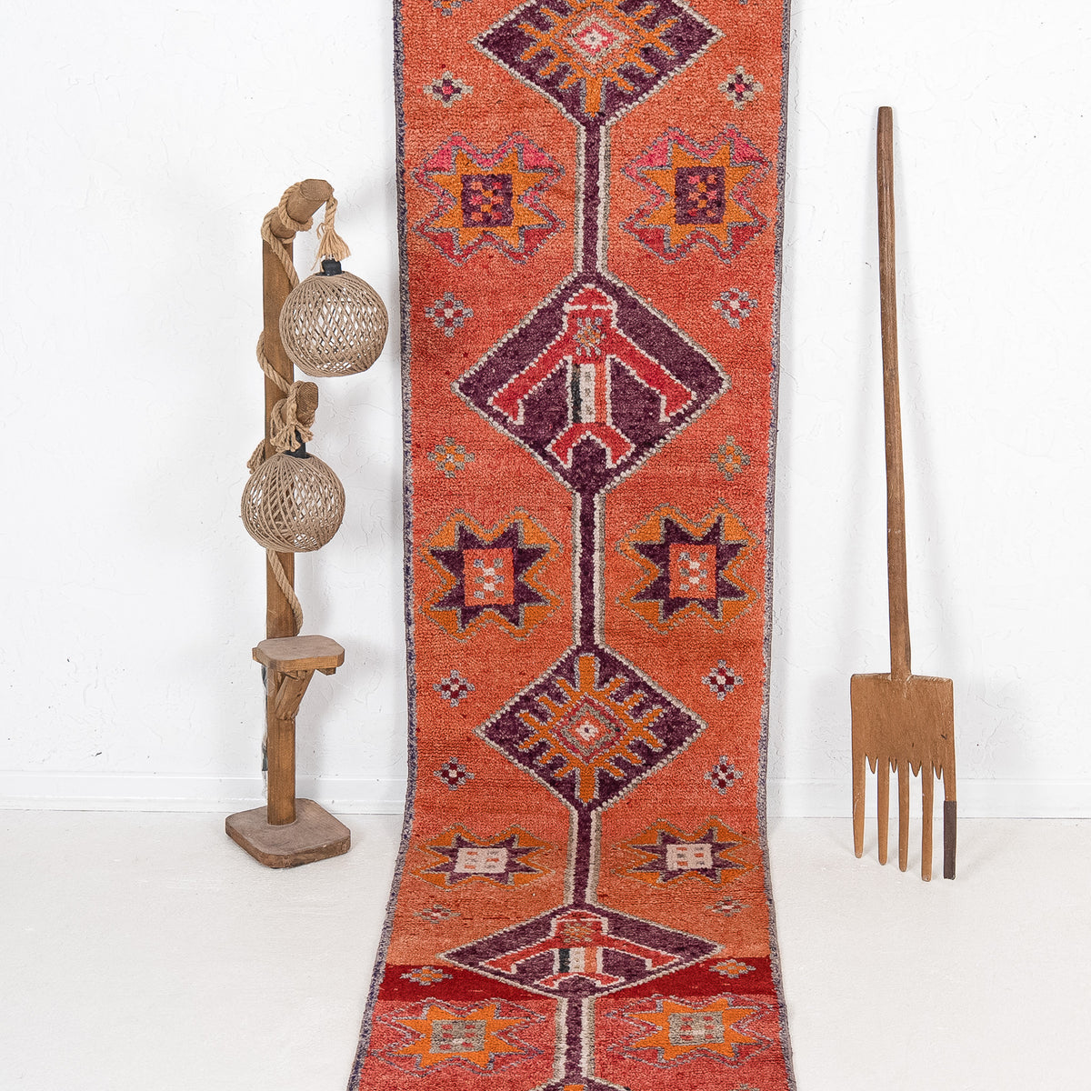 Sophroninda - Vintage Turkish Runner Rug