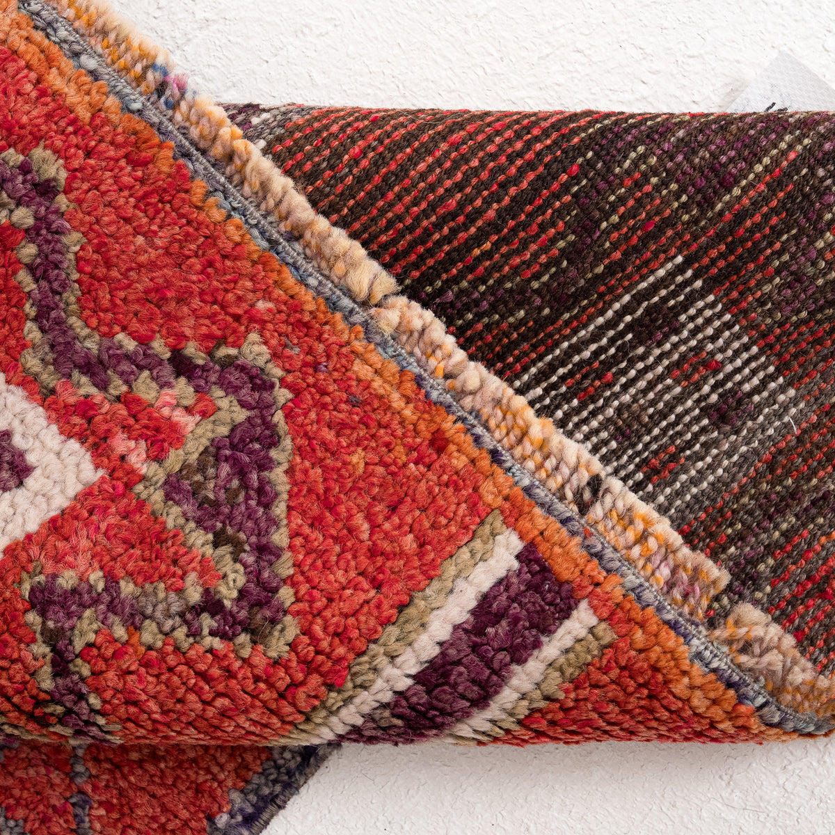 2x12 Orange Runner Rug