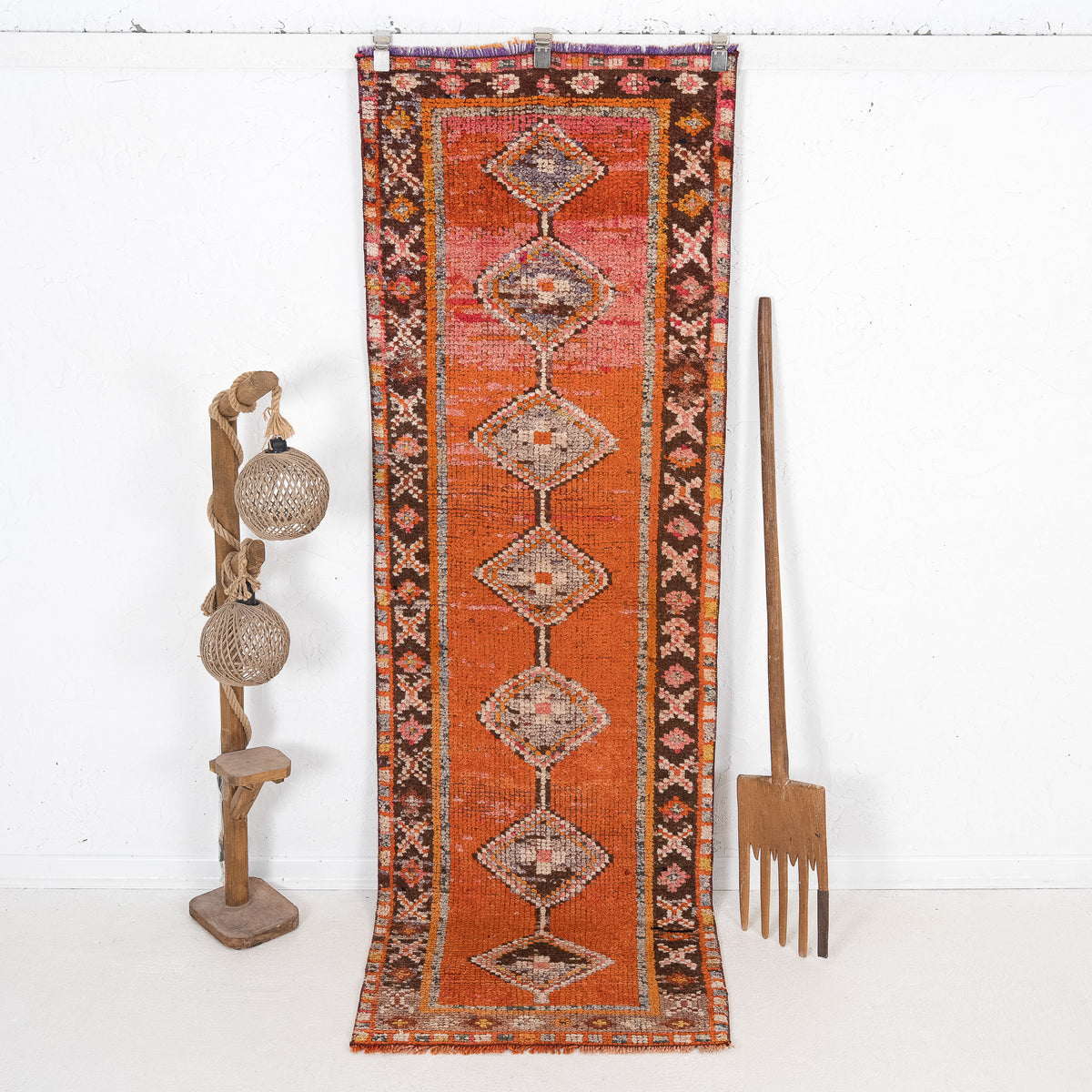 Olira - Vintage Turkish Runner Rug
