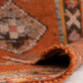 Oriental Orange Runner Rug