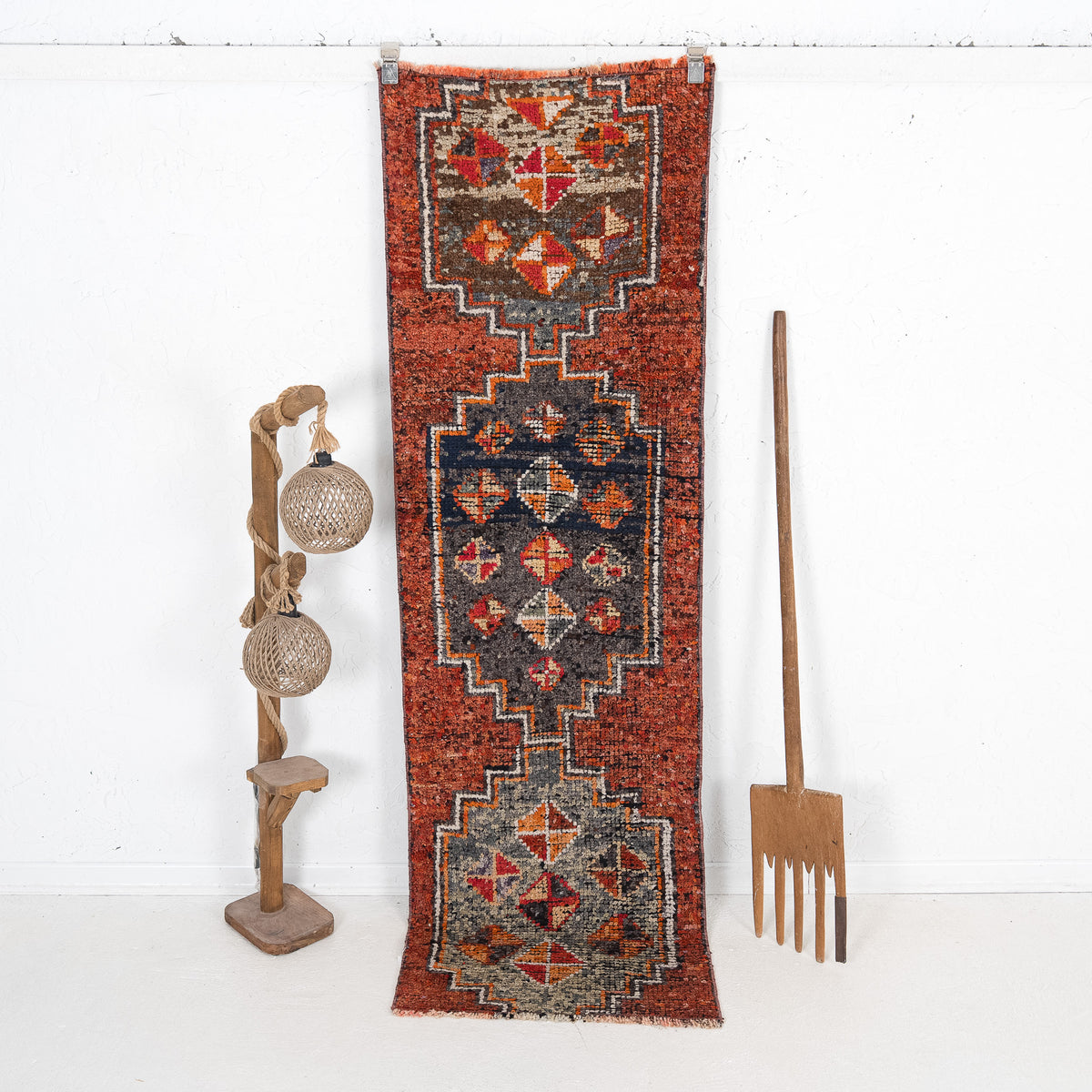 Xenia - Vintage Turkish Runner Rug