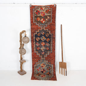 Xenia - Vintage Turkish Runner Rug