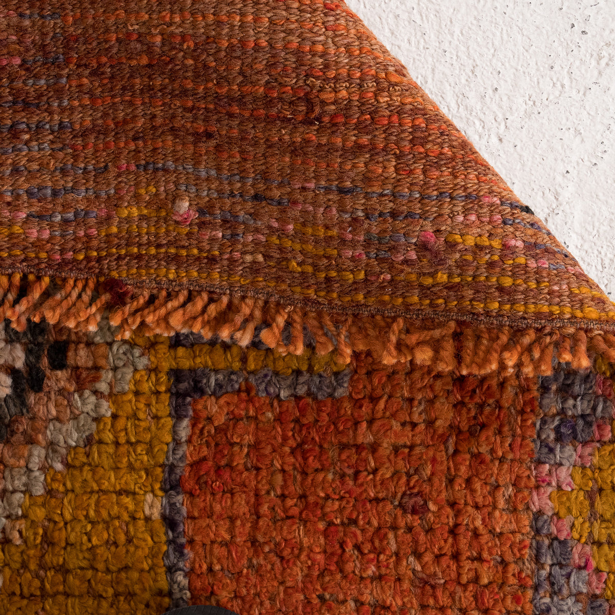 2x8 Orange Runner Rug