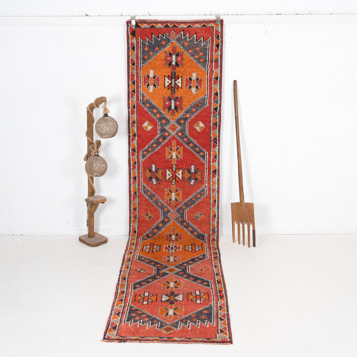 Timotheinia - Vintage Turkish Runner Rug