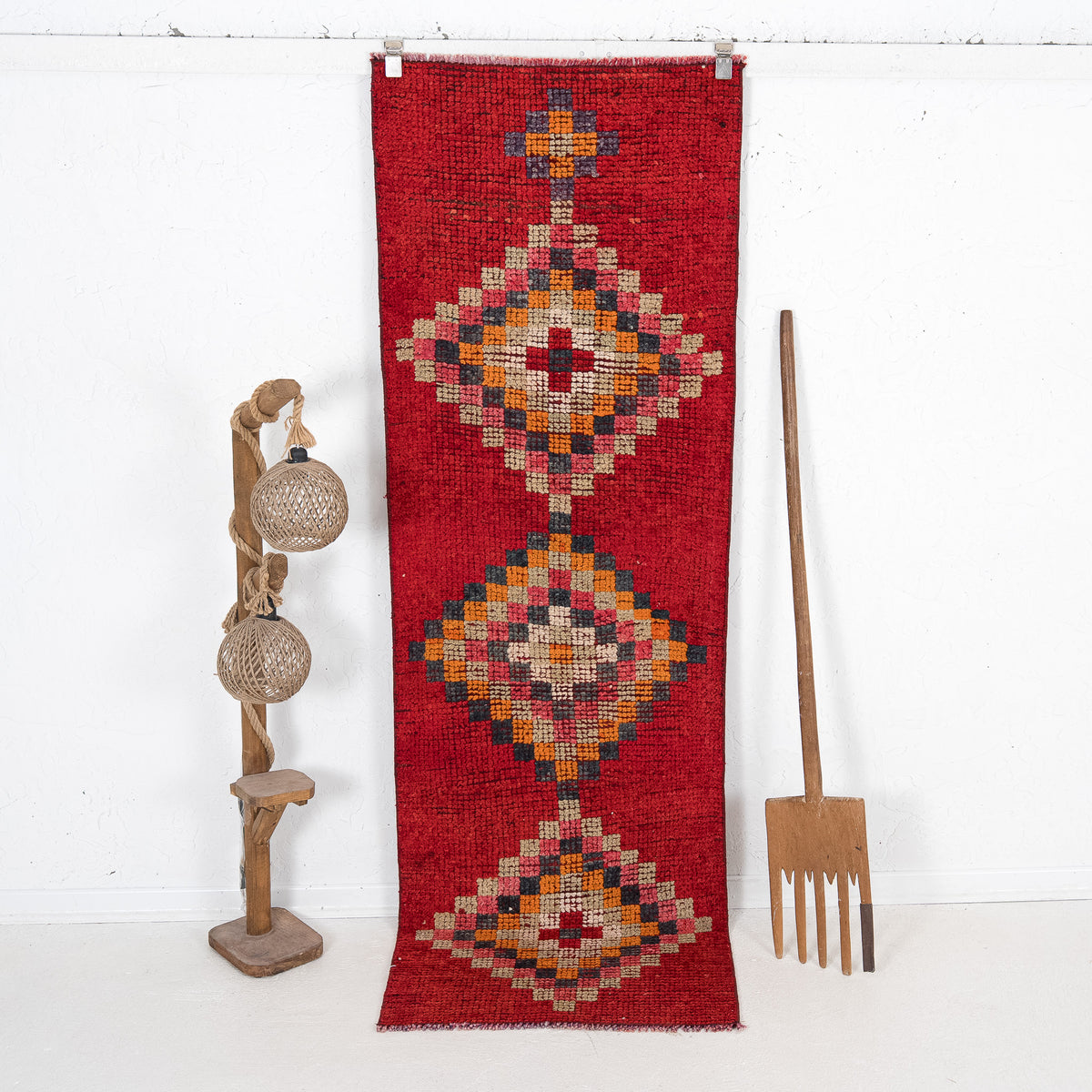 Vereninda - Vintage Turkish Runner Rug