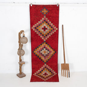 Vereninda - Vintage Turkish Runner Rug