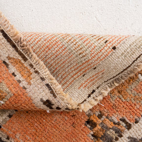 3x9 Orange Runner Rug