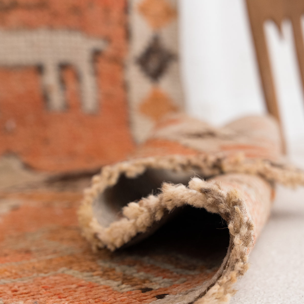 Oriental Orange Runner Rug