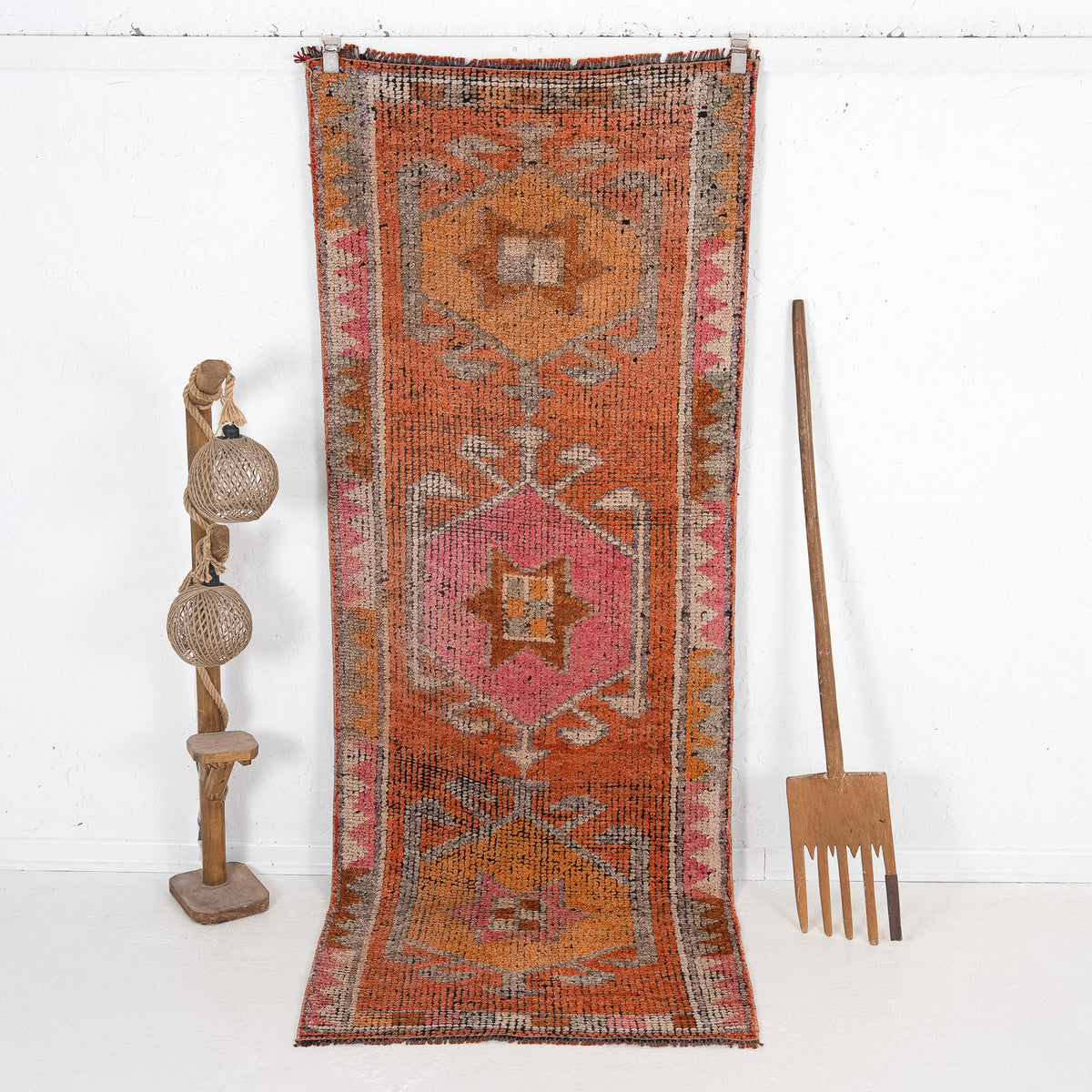 Teresinda - Vintage Turkish Runner Rug