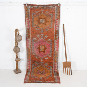Teresinda - Vintage Turkish Runner Rug