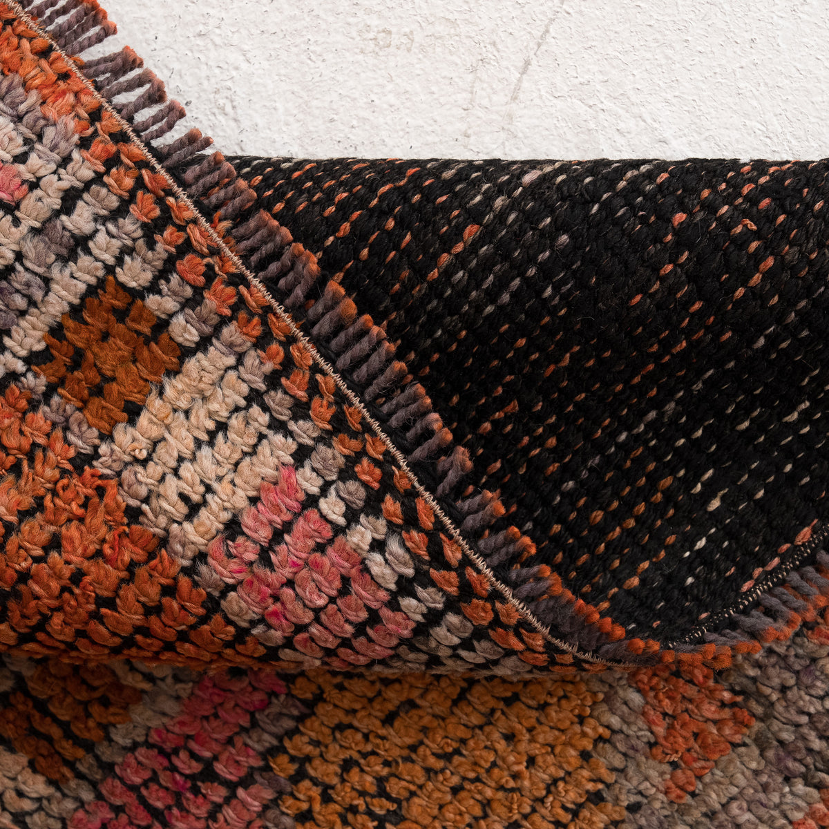 3x9 Orange Runner Rug