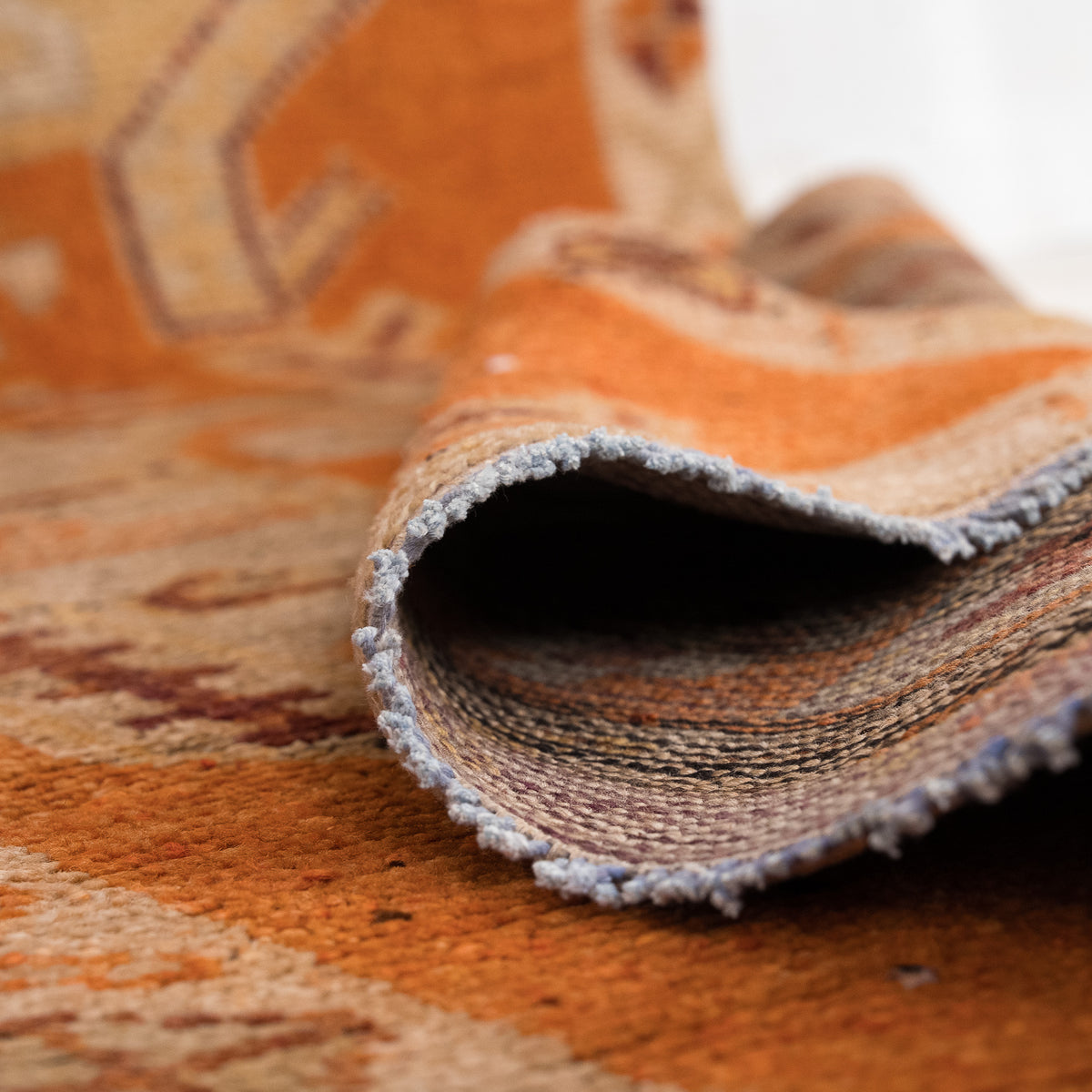 Oriental Orange Runner Rug
