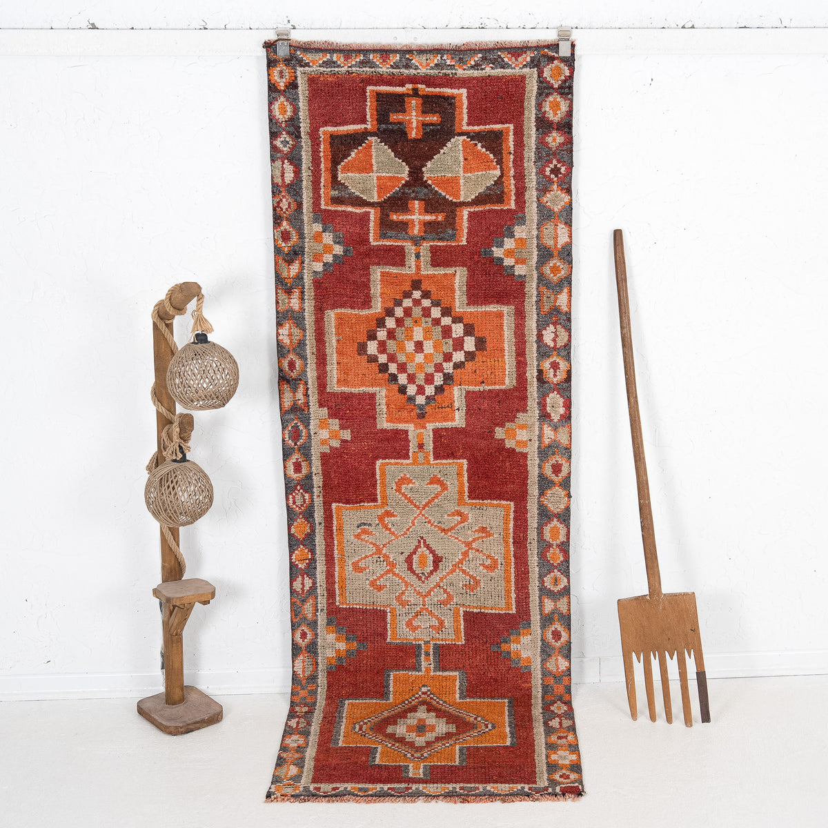 Seraphira - Vintage Turkish Runner Rug