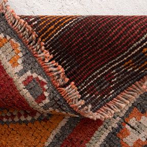 3x8 Red Runner Rug