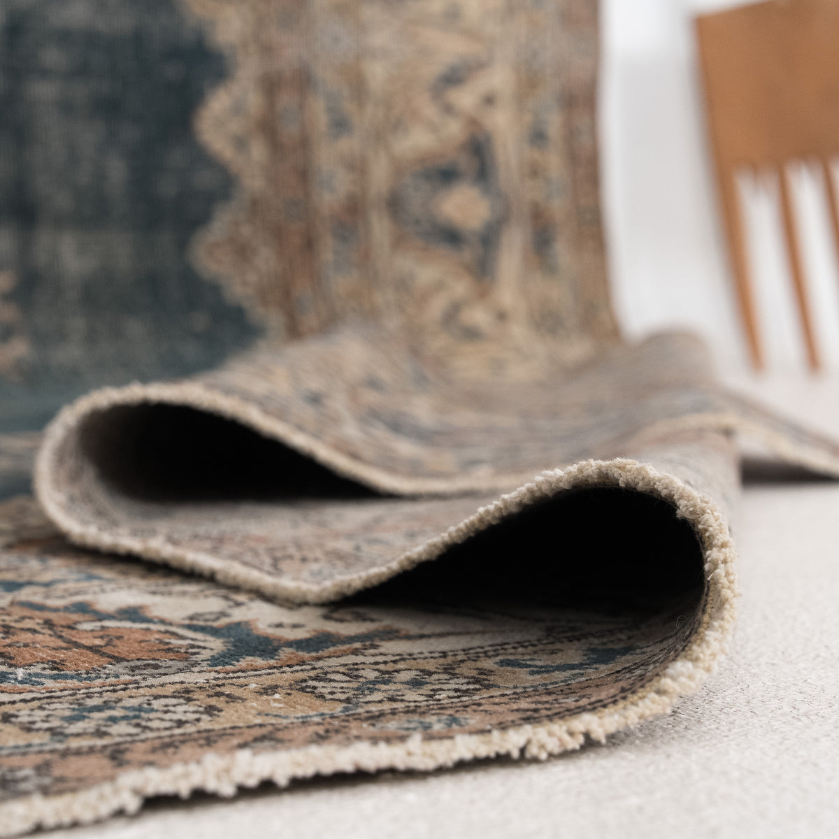 Oriental Blue Area Rug