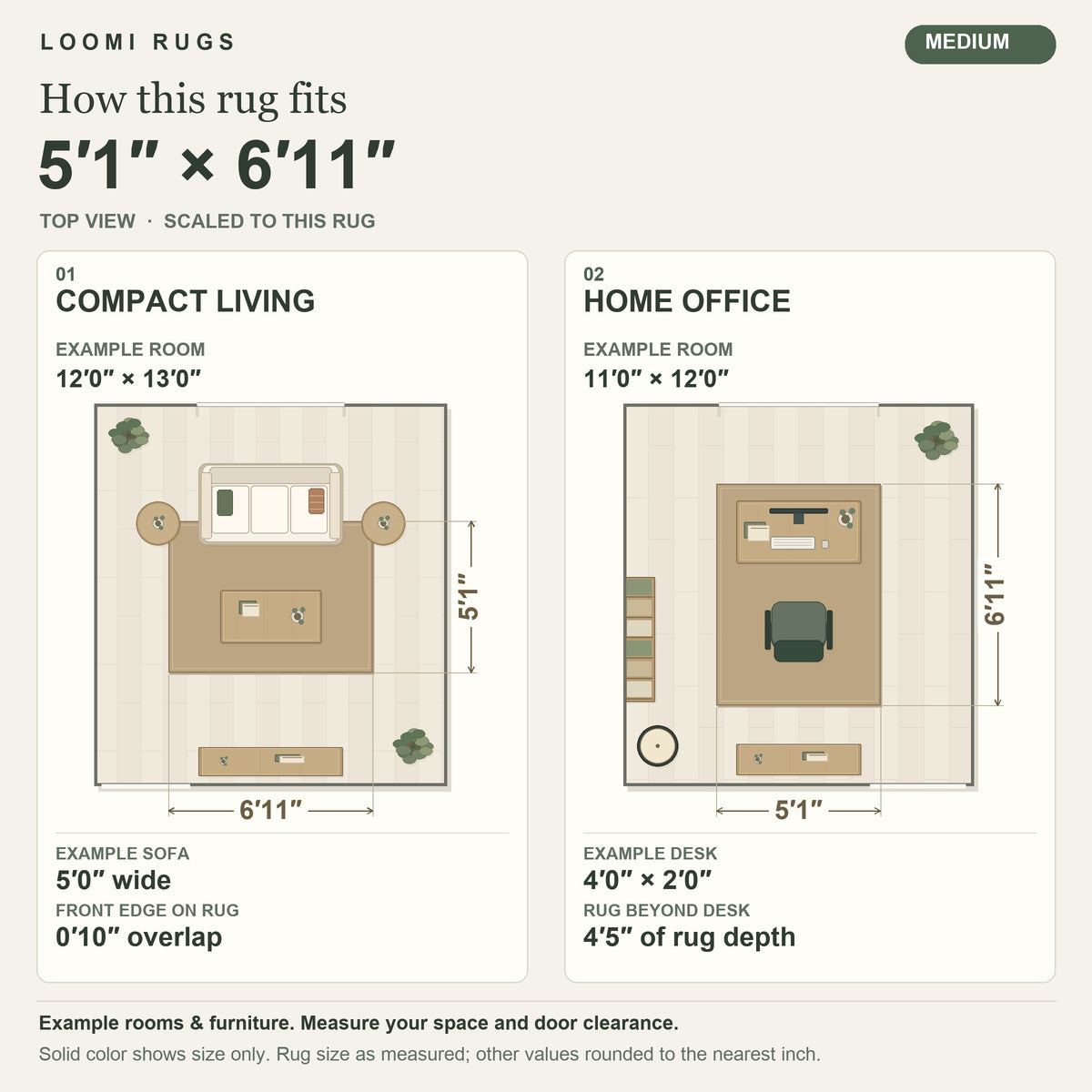 5x7 Rug Size Guide
