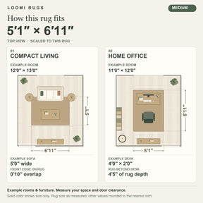 5x7 Rug Size Guide