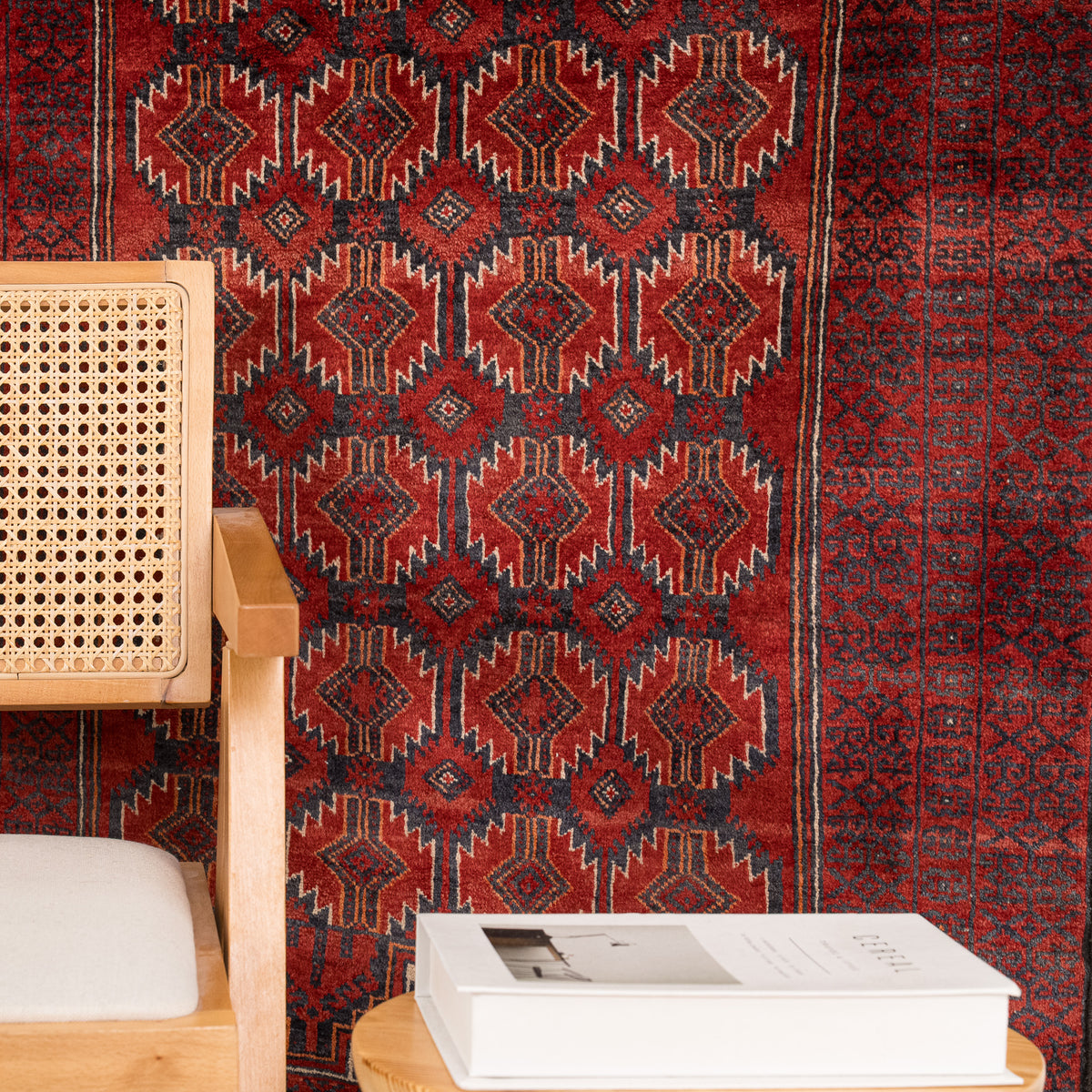 Oriental Red Area Rug