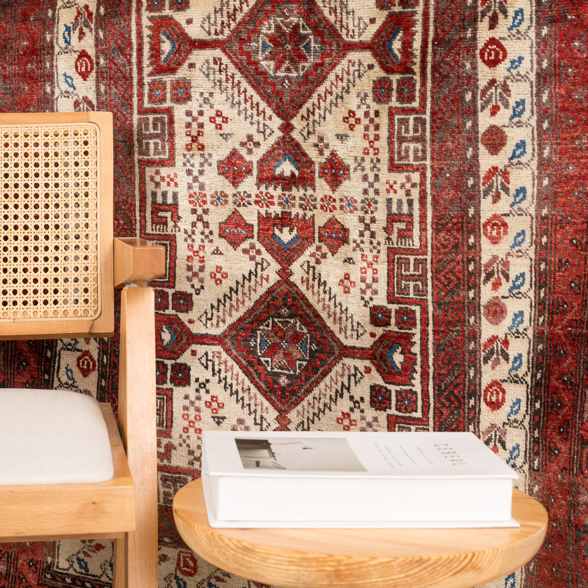 Oriental Red Area Rug