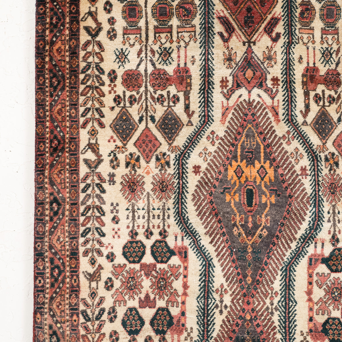Adalberinda - Vintage Persian Small Rug