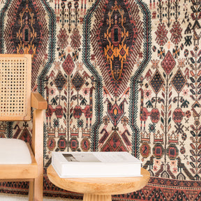 Oriental Beige Area Rug