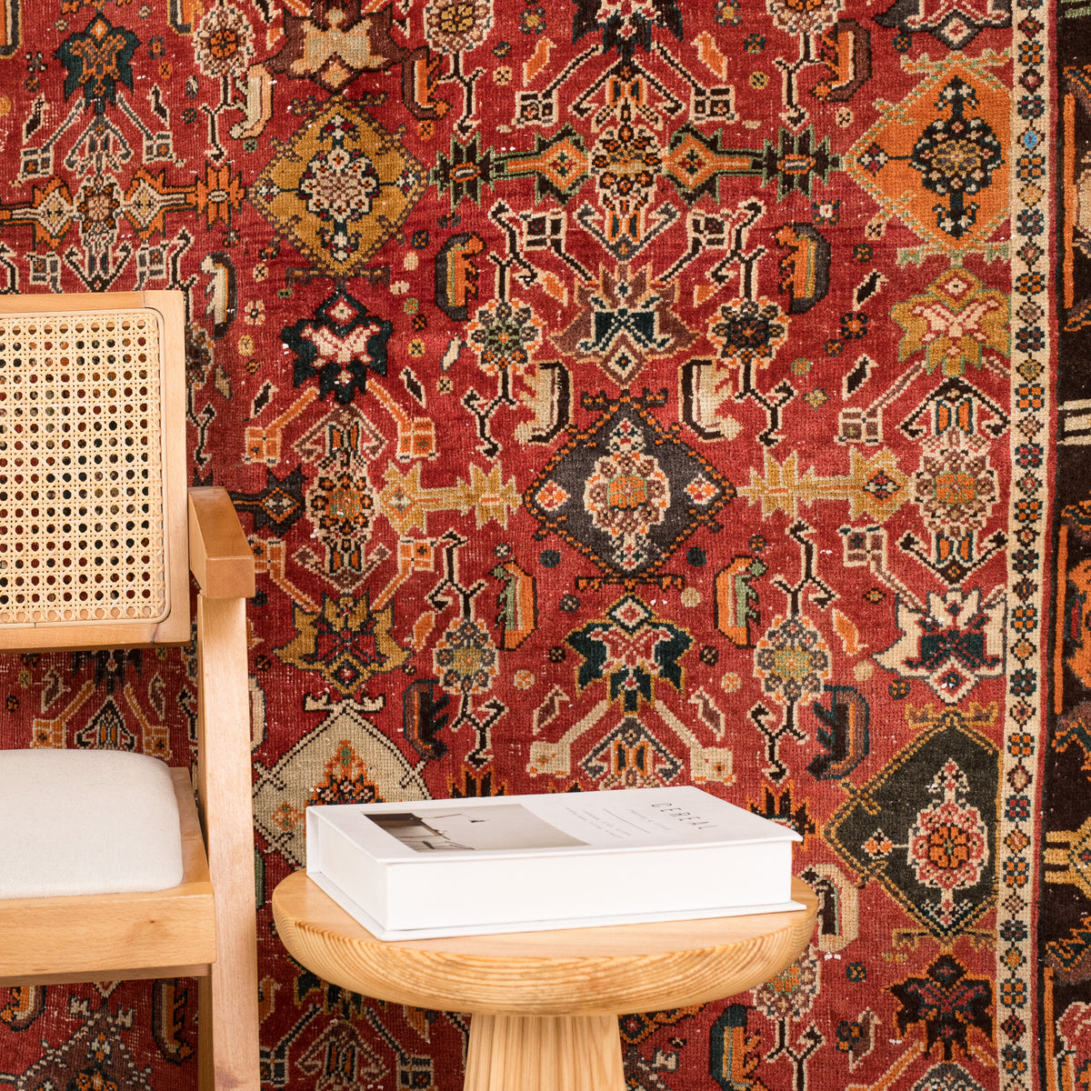 Oriental Red Area Rug