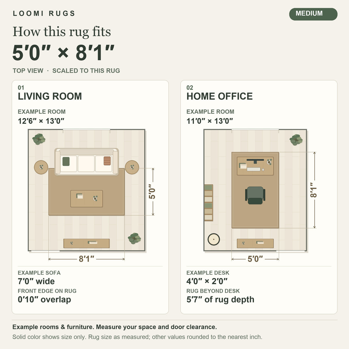 5x8 Rug Size Guide