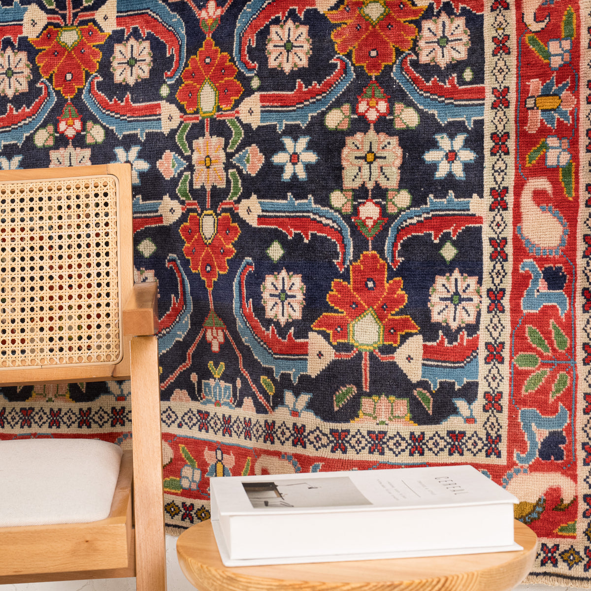 Oriental Blue Area Rug