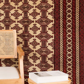 Oriental Beige Area Rug