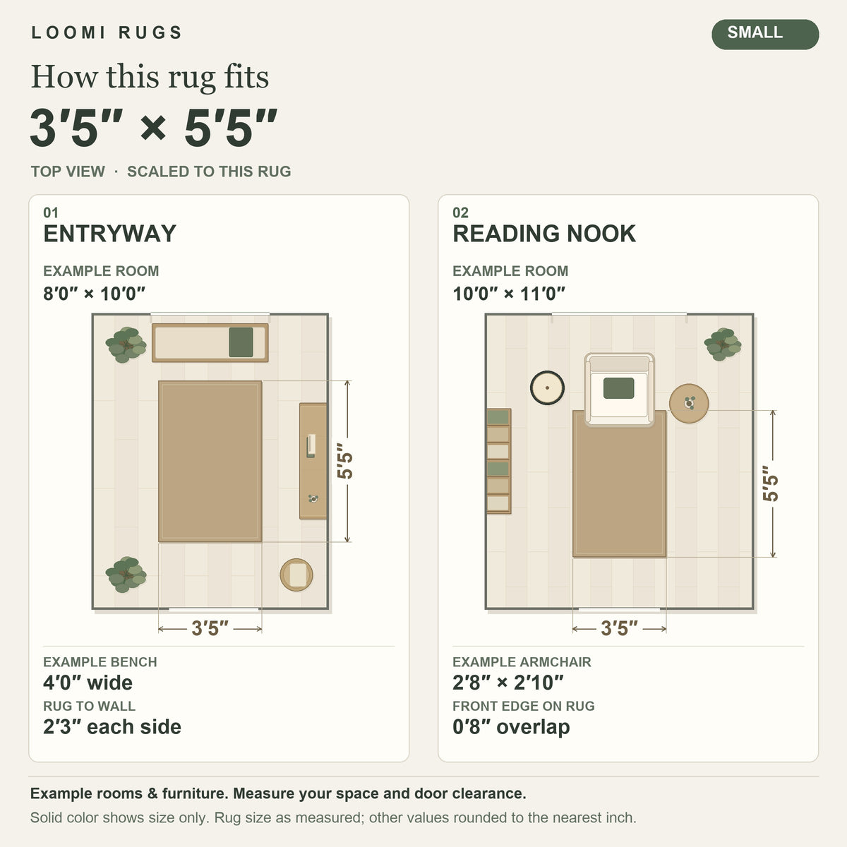 3x5 Rug Size Guide