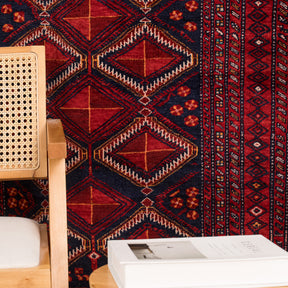 Oriental Red Area Rug