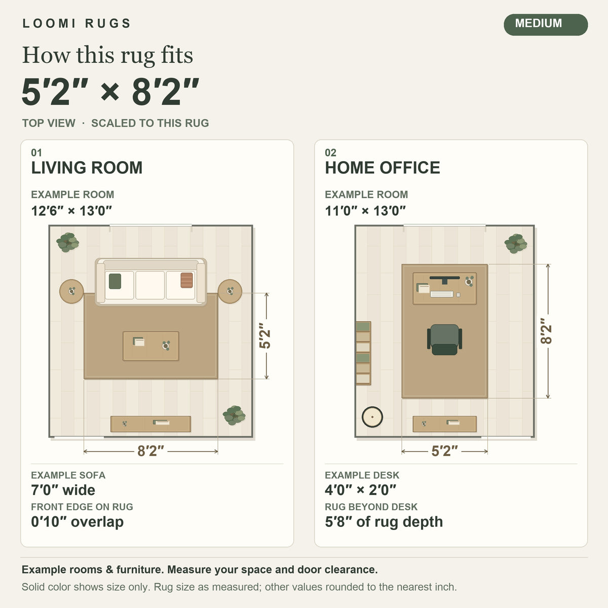 5x8 Rug Size Guide