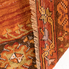 3x4 Orange Area Rug