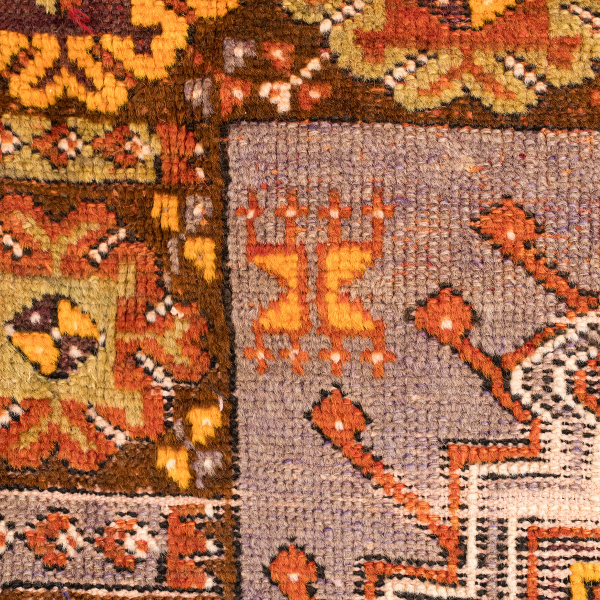 Oriental Orange Area Rug