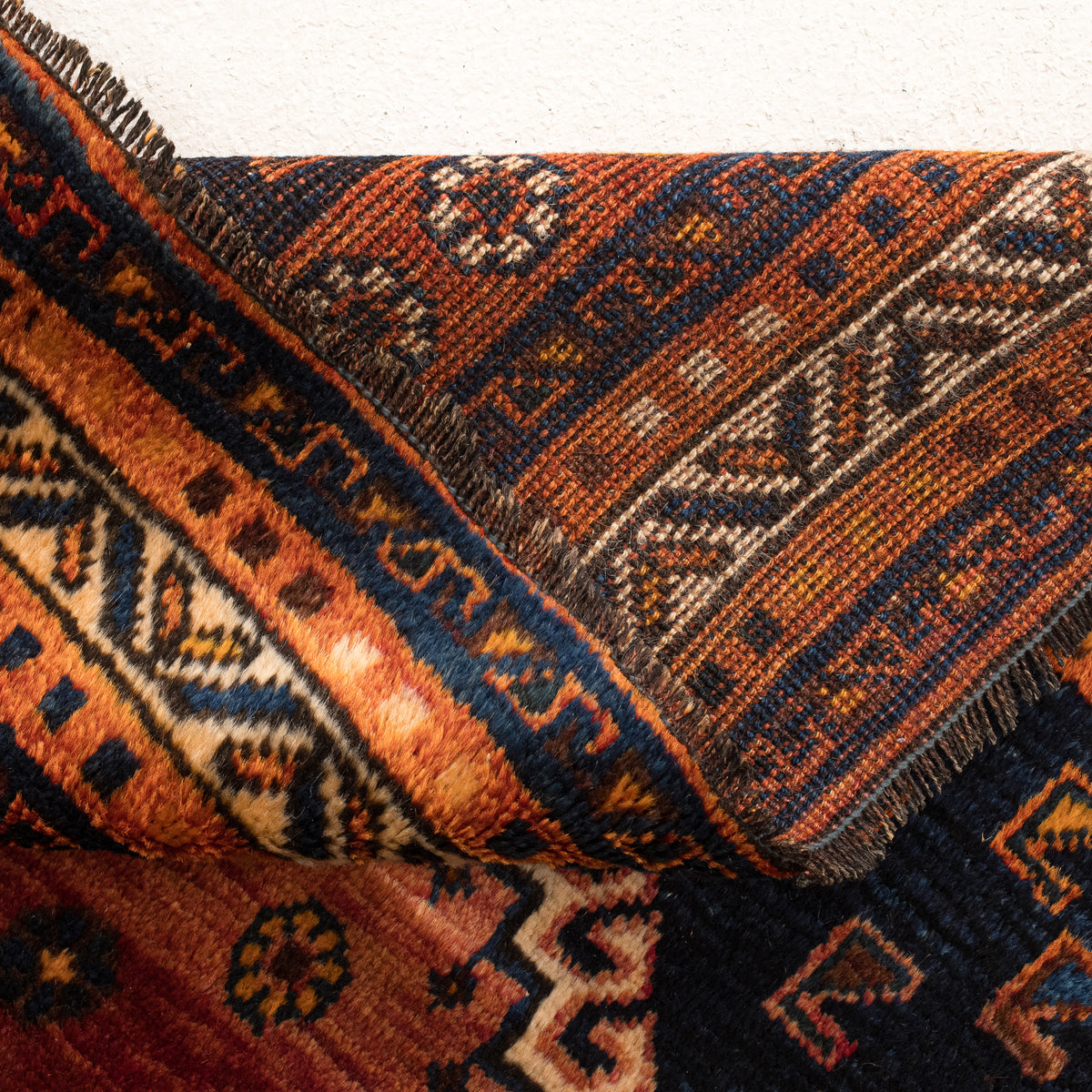 4x9 Blue Runner Rug